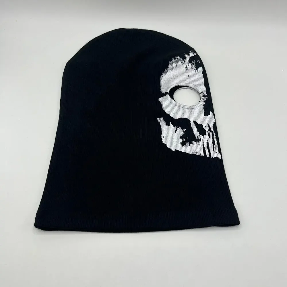 Balaclava Halloween Ghost 2 Hole Skull Face Mask Motorcycle Cycling Helmet Hood